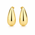 Essential Drop Studs — Orecchini a Goccia in Oro 18k