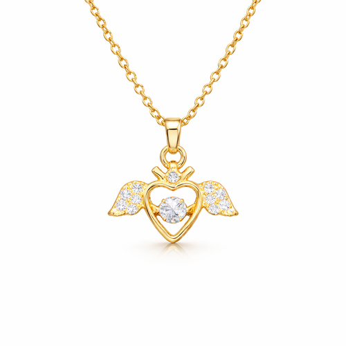 Dancing Heart — Collana Cuore Alato